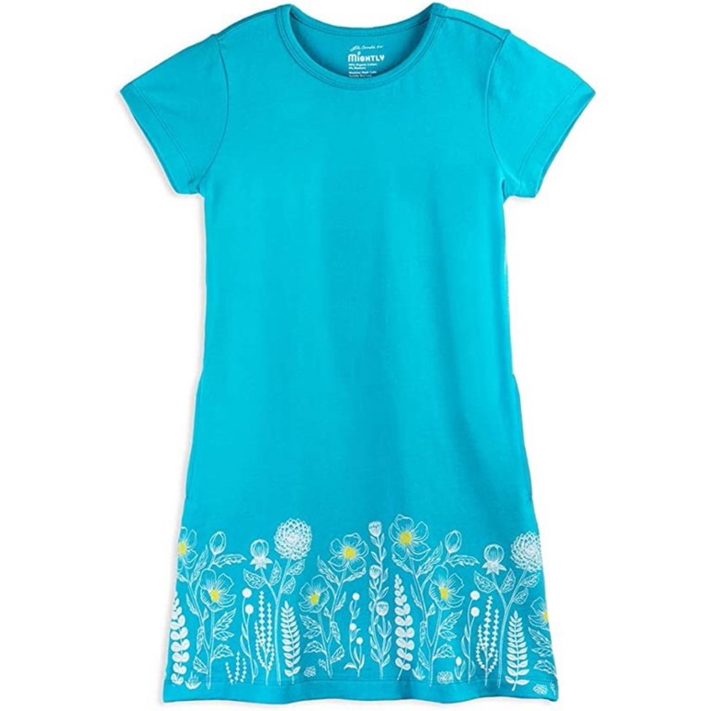 Mightly Organic t-shirt summer dress, cotton